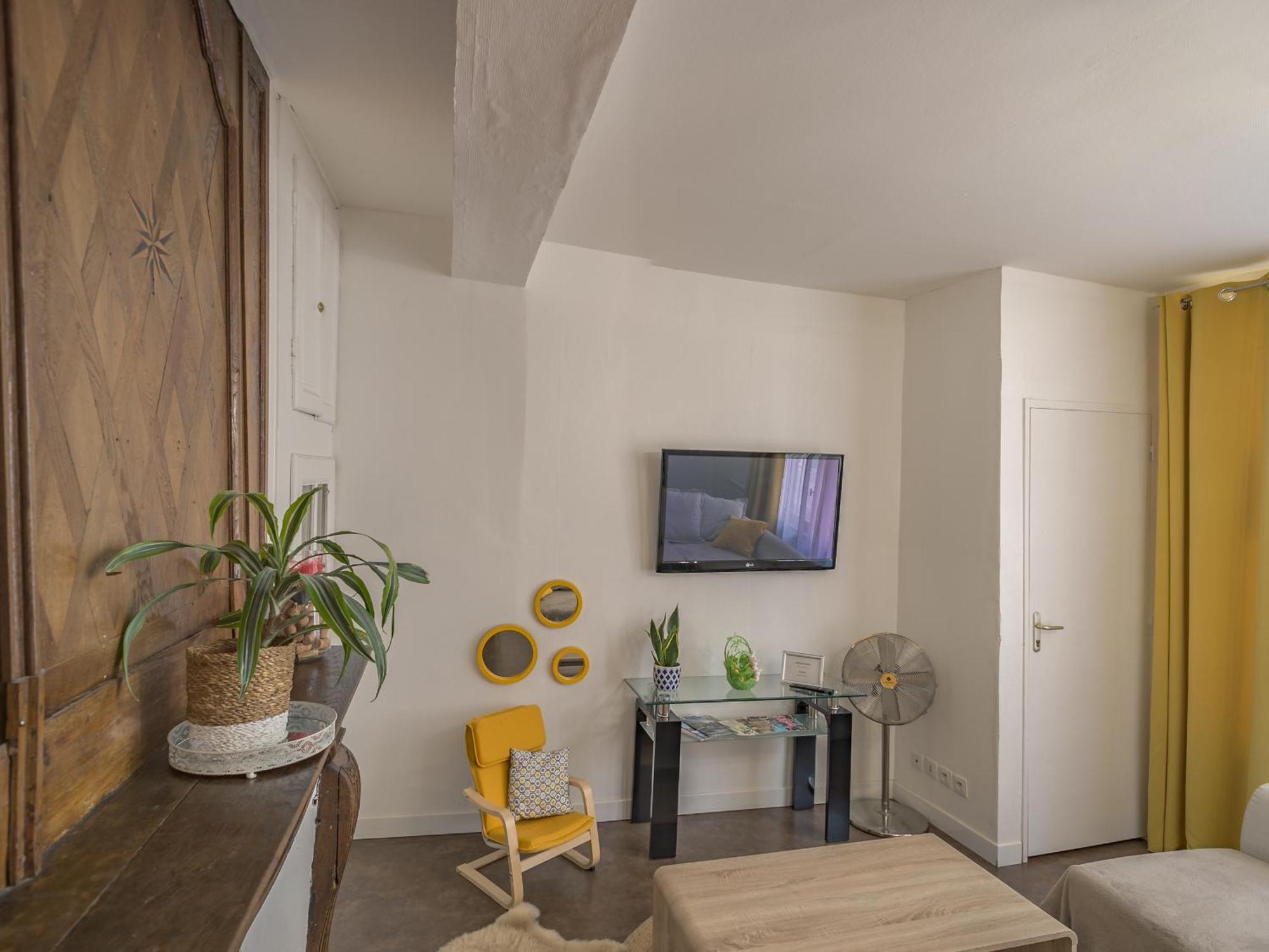 Quartier Cathedrale Centre, Wifi Et Parking - Zen Appart Troyes Pokoj fotografie